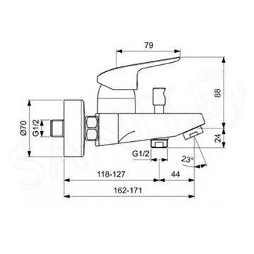 Набор смесителей Ideal Standard Ceraflex BD001AA