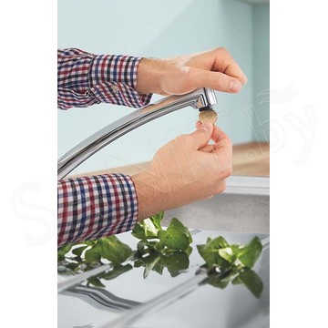 Смеситель для кухонной мойки Grohe BauEco 31680000
