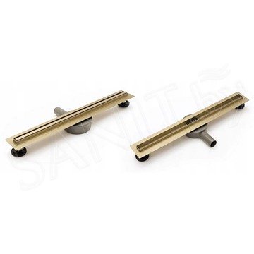 Душевой трап Rea Neo Slim Pro L Gold 60 / 70 / 80 / 90