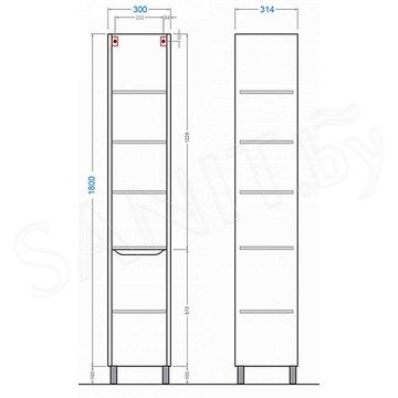 Пенал Alavann Crystal 30