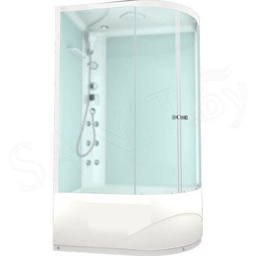 Душевая кабина Domani-Spa Delight 128 high матовая с гидромассажем
