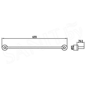 Держатель для полотенец Kaiser KH-4107