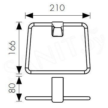 Держатель для полотенец Kaiser KH-4501