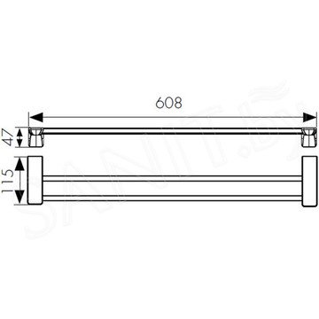 Держатель для полотенец Kaiser KH-4508