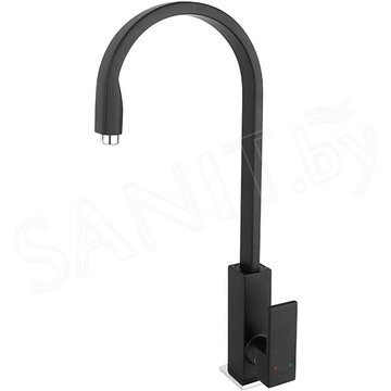 Смеситель для кухонной мойки Ferro Zicco Black BZI4BL