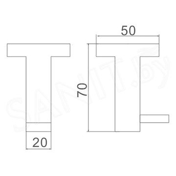 Крючок Ledeme L71705-1