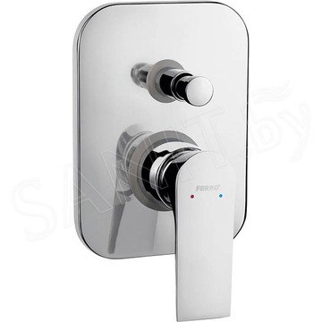 Душевая система Ferro Algeo Square BAQ7P-SET1-S встраиваемая