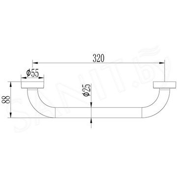 Поручень Ledeme L3518