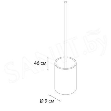 Ершик для унитаза Fixsen Agat FX-220-5