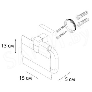 Держатель для туалетной бумаги Fixsen Metra FX-11110