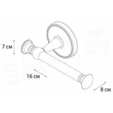 Держатель для туалетной бумаги Fixsen Adele FX-55010A