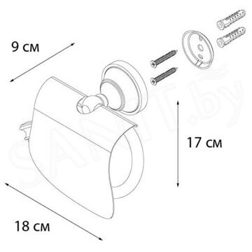 Держатель для туалетной бумаги Fixsen Bogema FX-78510