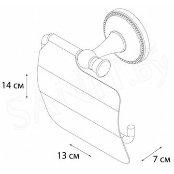 Держатель для туалетной бумаги Fixsen Alfa GR-9510