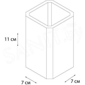Стакан Fixsen Text FX-230-3