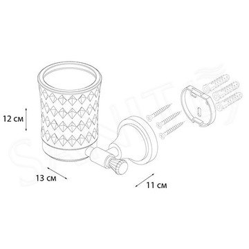 Стакан Fixsen Crystal SF-35006