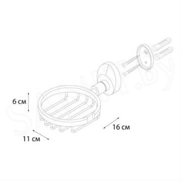 Мыльница Fixsen Europa FX-21809