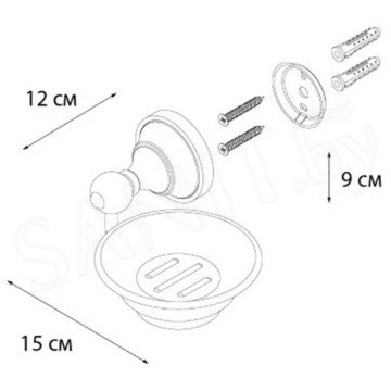 Мыльница Fixsen Bogema FX-78508