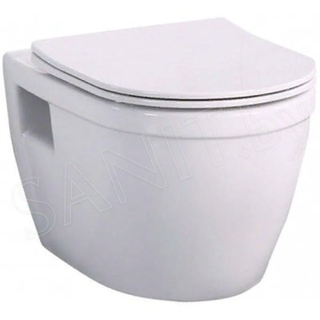 Комплект инсталляции Viega Prevista Dry 792596 c кнопкой и подвесным унитазом BelBagno Loto