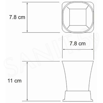 Стакан Wasserkraft Amper K-5428