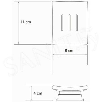 Мыльница Wasserkraft Amper K-5429