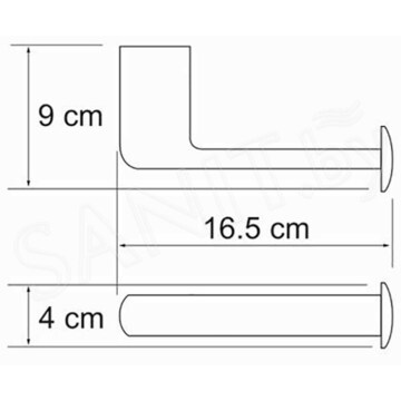Держатель для туалетной бумаги Wasserkraft Berkel K-6896