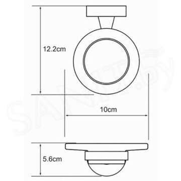 Мыльница Wasserkraft Isen K-4029