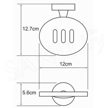 Мыльница Wasserkraft Isen K-4069