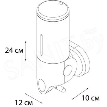 Дозатор для моющих средств Fixsen Hotel FX-31012A