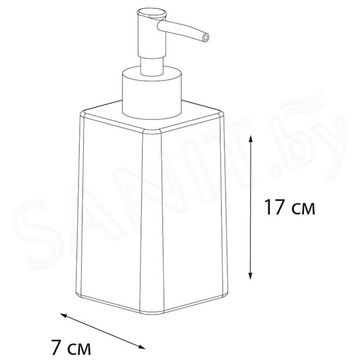 Дозатор для моющих средств Fixsen Twist 1569A-1