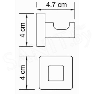 Крючок Wasserkraft Lippe K-6523