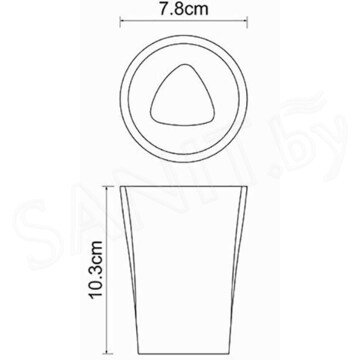 Стакан Wasserkraft Ohre K-37728