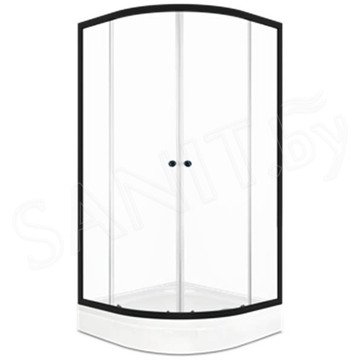 Душевой уголок Domani-Spa Fit 99 Graphite