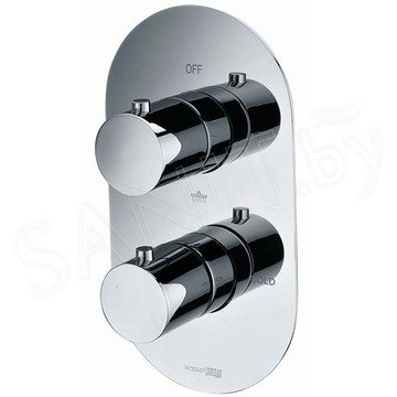 Смеситель скрытого монтажа WasserKraft Berkel 4844 Thermo (3 функции)