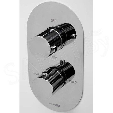 Смеситель скрытого монтажа WasserKraft Berkel 4844 Thermo (3 функции)