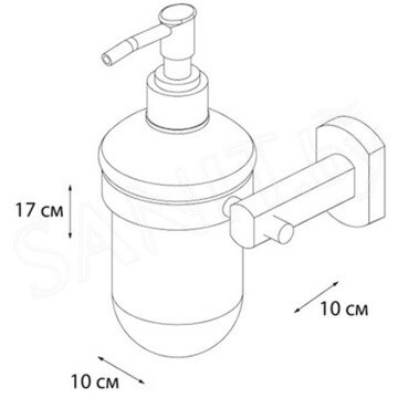 Дозатор для моющих средств Fixsen Coral GR-7012