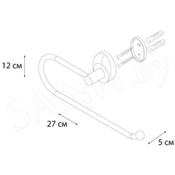 Держатель для полотенец Fixsen Europa FX-21811A