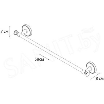 Держатель для полотенец Fixsen Adele FX-55001