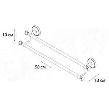 Держатель для полотенец Fixsen Adele FX-55002