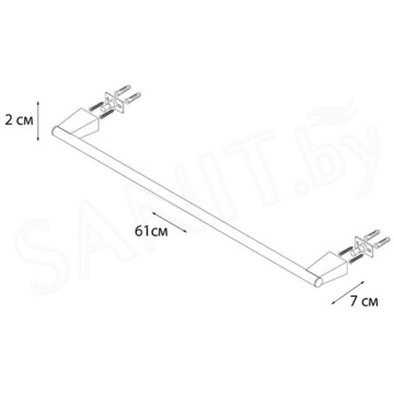 Держатель для полотенец Fixsen Trend FX-97801