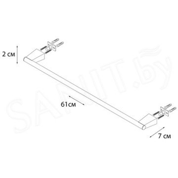 Держатель для полотенец Fixsen Trend FX-97801