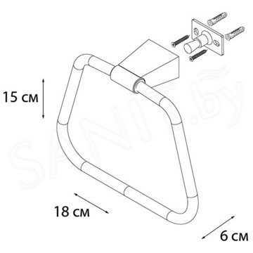 Держатель для полотенец Fixsen Trend FX-97811