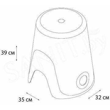 Корзина для белья Fixsen Wendy FX-7073