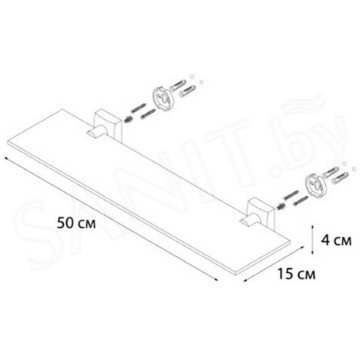 Полка Fixsen Kvadro FX-61303