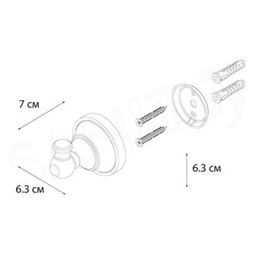 Крючок Fixsen Bogema FX-78505