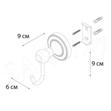 Крючок Fixsen Style FX-41105