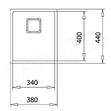 Кухонная мойка TEKA Flexlinea RS15 34.40 SQ / 40.40 SQ / 45.40 SQ / 50.40 SQ / 71.40 SQ