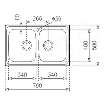 Кухонная мойка TEKA Universe 80 T-XN 2B / 80 T-XP 2B