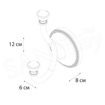 Крючок Fixsen Alfa GR-9505