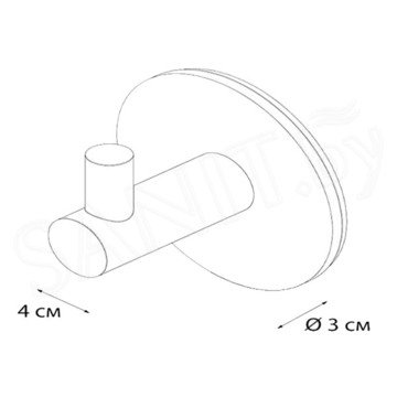 Крючок Fixsen 3M FX-558B