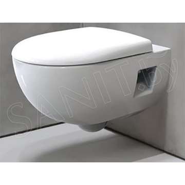 Подвесной унитаз Geberit Smyle Rimfree 500.215.01.1 с сиденьем SoftClose 500.232.01.1